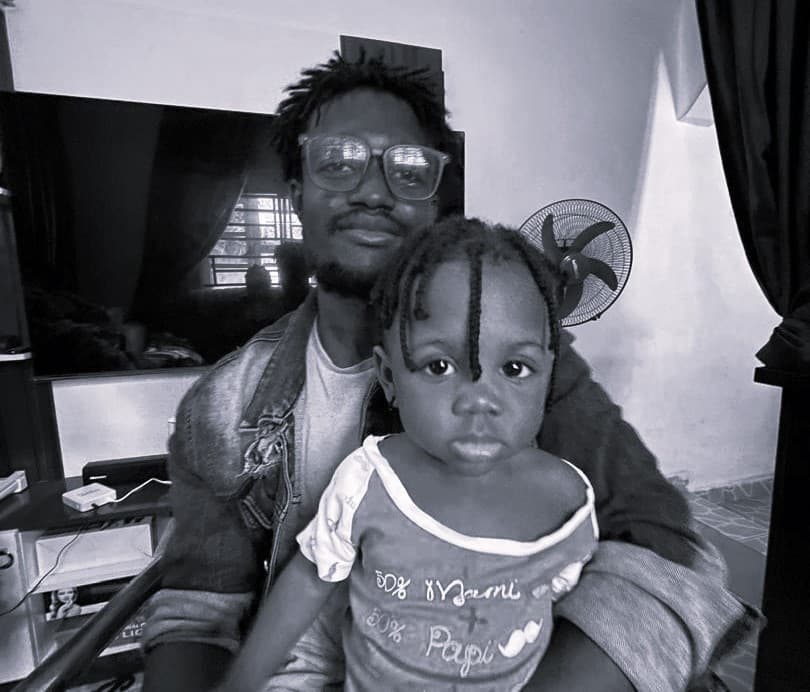 Me and my daughter, Rayana — Her shirt says 50% Mami, 50% Papi. She is 100% in charge of this photo. From the Jedidiah Gabriel (Jedshock) gallery.